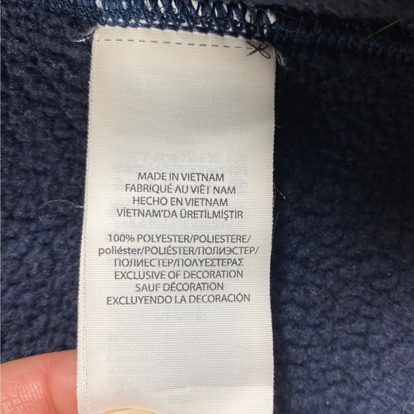 Polo Ralph Lauren Performance Mens XL Navy Blue Full Zip Sweater Fleece Vest - Picture 7 of 9